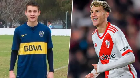 Facundo Colidio, surgido en Boca, ahora en River.
