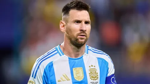 Lionel Messi no ocultó su enojo.
