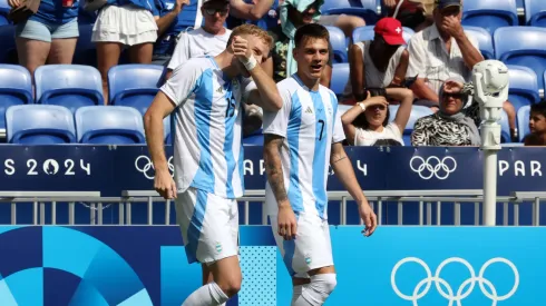 Zenón asistió a Gondou para que Argentina se ponga 2 a 1.
