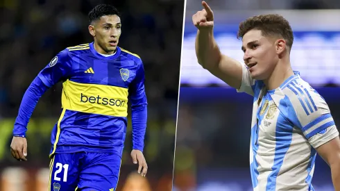 Equi Fernández y Julián Álvarez en Boca y la Selección Argentina
