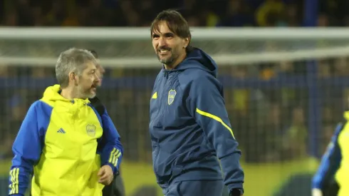 Diego Martínez, en Boca.
