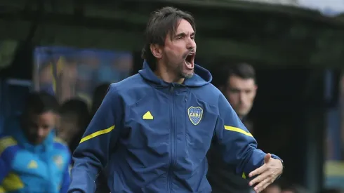 Diego Martínez en Boca.
