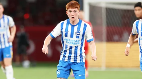 Valentín Barco, en Brighton. 
