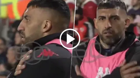 El picante gesto de Wanchope Ábila en el Monumental.
