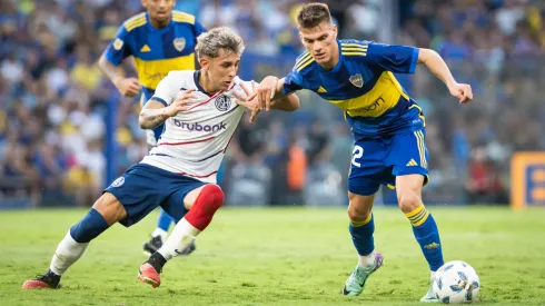 Boca vs. San Lorenzo por la Liga Profesional 2024.
