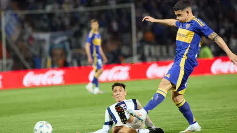 Lautaro Blanco en acción. Foto: Copa Argentina.
