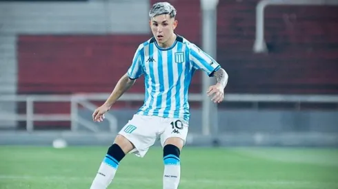 Matías Acevedo, el juvenil de Racing que citó Costas.
