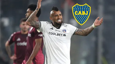 El regalo de un jugador de Boca a Arturo Vidal. 
