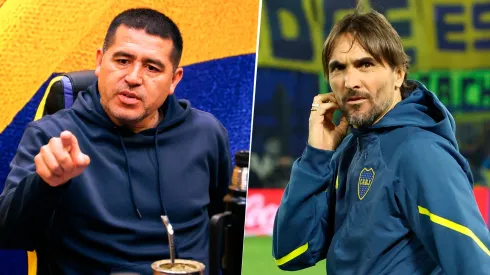 Juan Román Riquelme tomó una decisión con Diego Martínez. 
