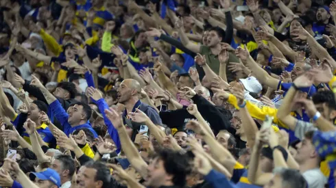 Los hinchas de Boca, enojados y disconformes con el presente del equipo.
