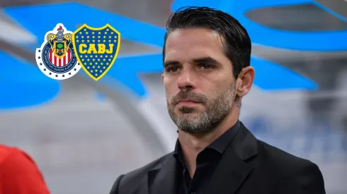 Fernando Gago, entre Chivas y Boca. 
