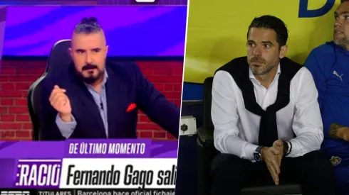 Álvaro Morales apuntó contra Fernando Gago. 
