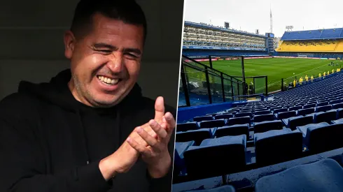 Riquelme piensa en la ampliación de La Bombonera.
