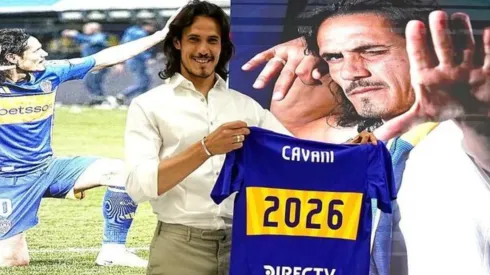 Cavani se retirará en Boca.
