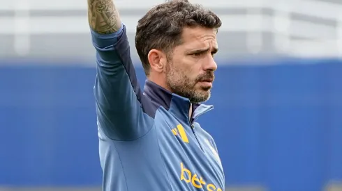 Fernando Gago, en Boca. 
