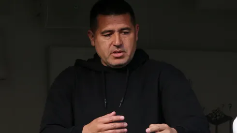 Juan Román Riquelme, presidente de Boca.
