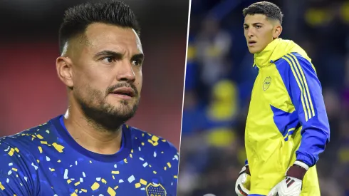 Sergio Romero y Leandro Brey en Boca
