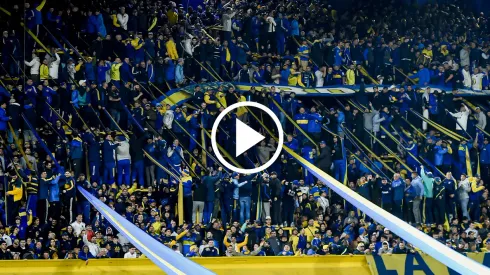 La hinchada de Boca en La Bombonera
