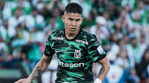 Jorman Campuzano, en Atlético Nacional.
