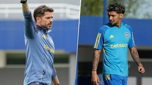 Fernando Gago habló con Cristian Medina.
