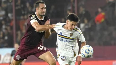 Boca vs. Lanús por la Liga Profesional 2024.
