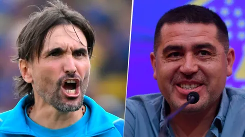 Martínez habló sobre la relación con Riquelme.
