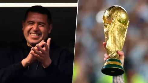 ¿Riquelme pidió el número de un DT campeón del mundo?

