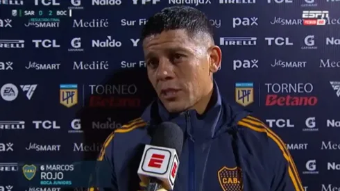 Marcos Rojo reveló el mensaje de Gago al plantel previo al partido. 
