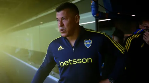 Jorge Almirón, en Boca.
