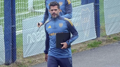 Fernando Gago y una importante actividad en Boca en el receso. 
