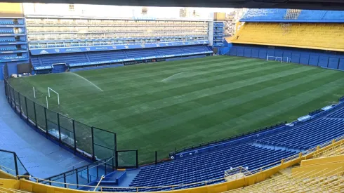 La Bombonera se prepara para recibir a la Selección Argentina.
