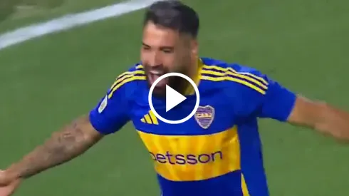 VIDEO | Gran jugada de Zeballos: el gol de Milton Giménez para el 1-0 de Boca ante Unión