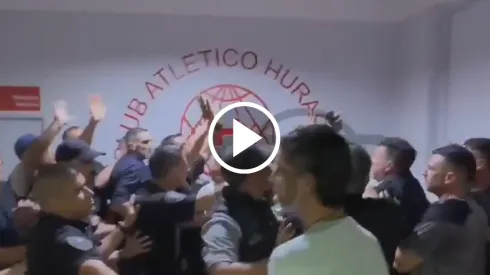 Los dirigentes de Huracán fueron a buscar a Mastrángelo.
