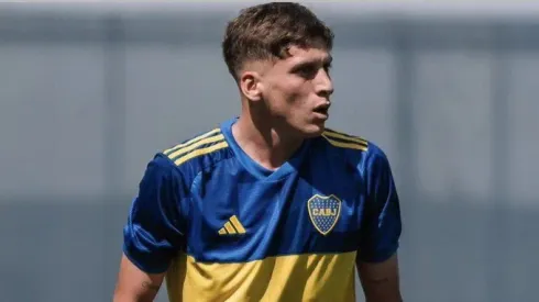 Dante González, juvenil de Boca
