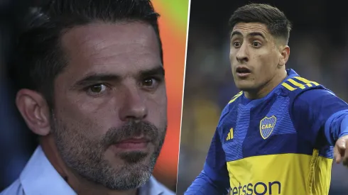 Fernando Gago y Miguel Merentiel en Boca
