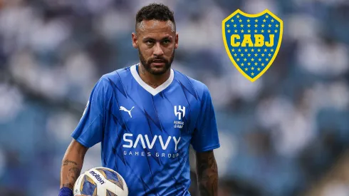 El Al Hilal de Neymar puede quitarle el sueño del 2025 a Boca. 
