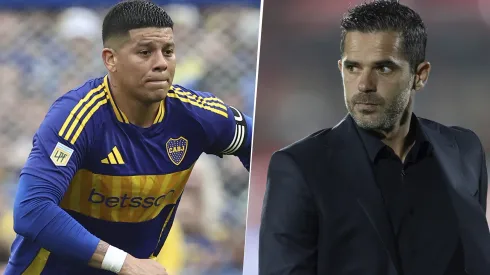 Fernando Gago y Marcos Rojo en Boca
