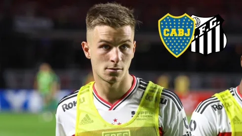 Boca y Santos pelean por quedarse con Galoppo. 
