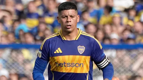 Marcos Rojo se casó antes del inicio de la pretemporada de Boca.
