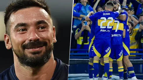 El "Pocho" Lavezzi le dio la bienvenida a Ander Herrera.
