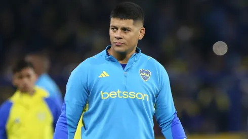 Marcos Rojo atraviesa una molestia en el tendón.
