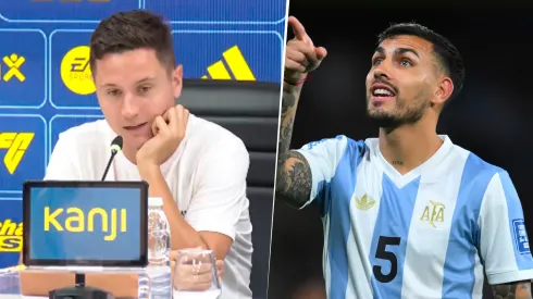 Ander Herrera volvió a mencionar a Leandro Paredes. 
