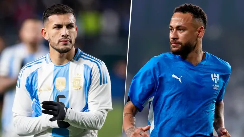 Neymar le hizo una oferta a Leandro Paredes. 
