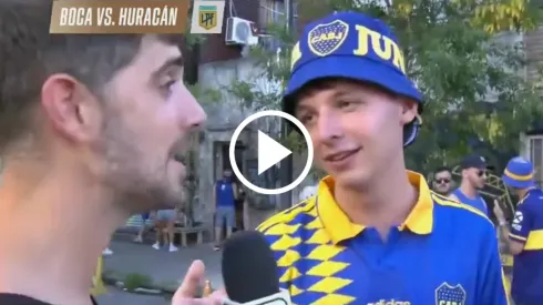 El hincha nacido en Bélgica que se enamoró de Boca.
