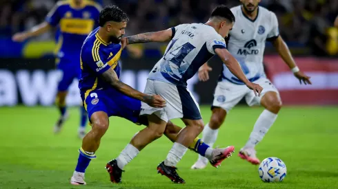 Boca vs. Ind. Rivadavia por el Torneo Apertura 2025.
