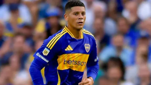 Rojo, uno de los referentes de Boca.
