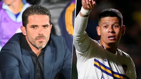 La nueva exigencia de Fernando Gago a Marcos Rojo. 
