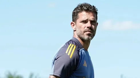 Fernando Gago le hizo un especial pedido a sus jugadores. 
