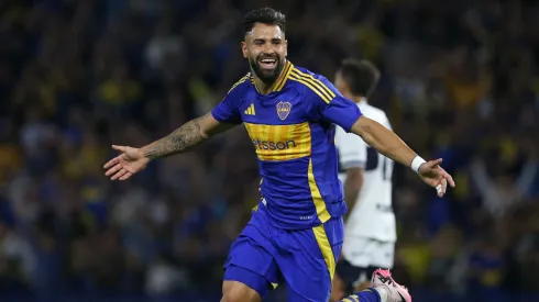 Milton Giménez atraviesa un buen momento personal en Boca.
