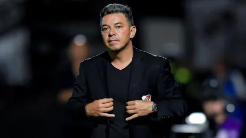 Marcelo Gallardo realizó un gesto que hizo reír al Mundo Boca. 
